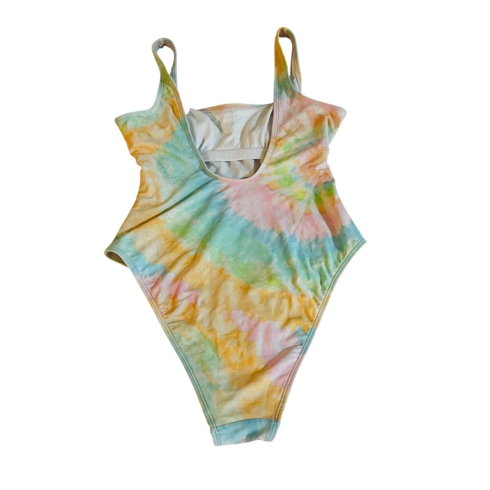 Stoney Clover Target Tie Dye One Piece Swimsuit Size Small Multicolor - Picture 3 of 7